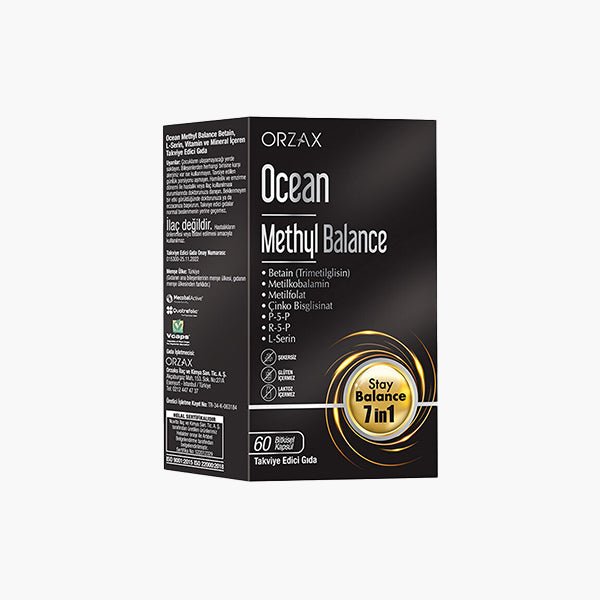 Orzax Ocean Methyl Balance Takviye Edici Gıda 60 Kapsül - Dermoderm