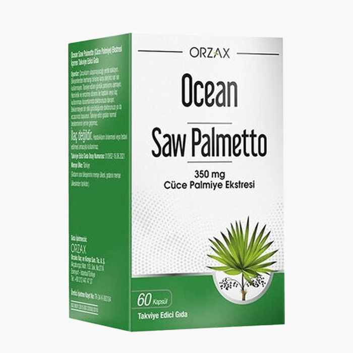 Orzax Ocean Saw Palmetto 60 Kapsül - Dermoderm
