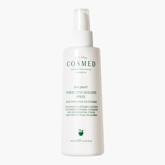 Perfecting Keratin Spray - UV koruma Kolay Tarama Spreyi - Isı Koruyucu Saç Spreyi 200 ml - Dermoderm