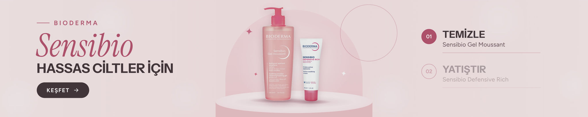 Bioderma Sensibio: hassas ciltler için temizleme ve bakım