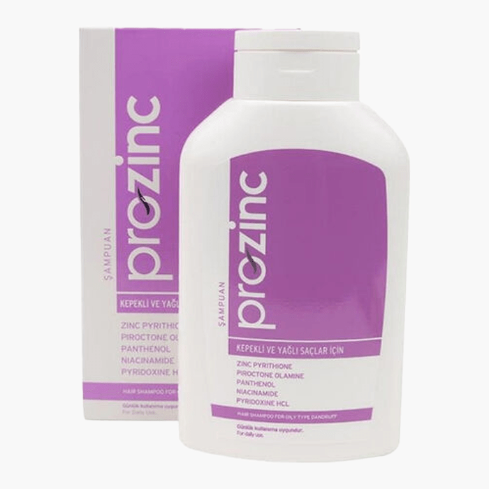 Prozinc Kepekli ve Yağlı Saçlar İçin Kepek Karşıtı Şampuan 300ml - Dermoderm