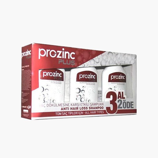 Prozinc Saç Dökülmesine Karşı Etkili Şampuan 3al 2öde - Dermoderm