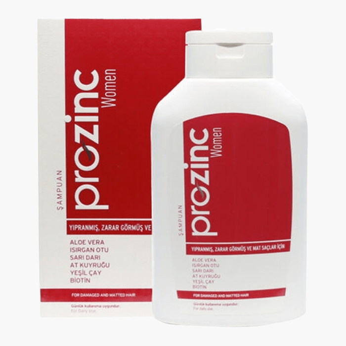 Prozinc Yıpranmış - Mat Saçlar İçin Kepek Karşıtı Şampuan 300 ml - Dermoderm