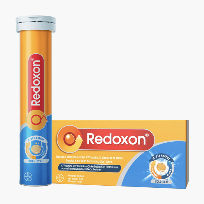 Redoxon Üçlü Etki 30 Efervesan Tablet - Dermoderm