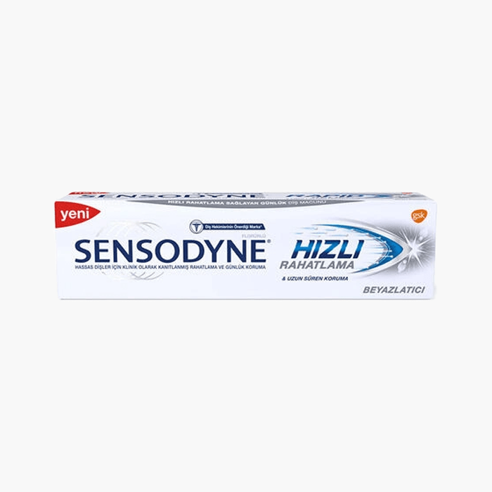 Sensodyne Rapid Relief Diş Macunu Beyazlatıcı 75ml - Dermoderm