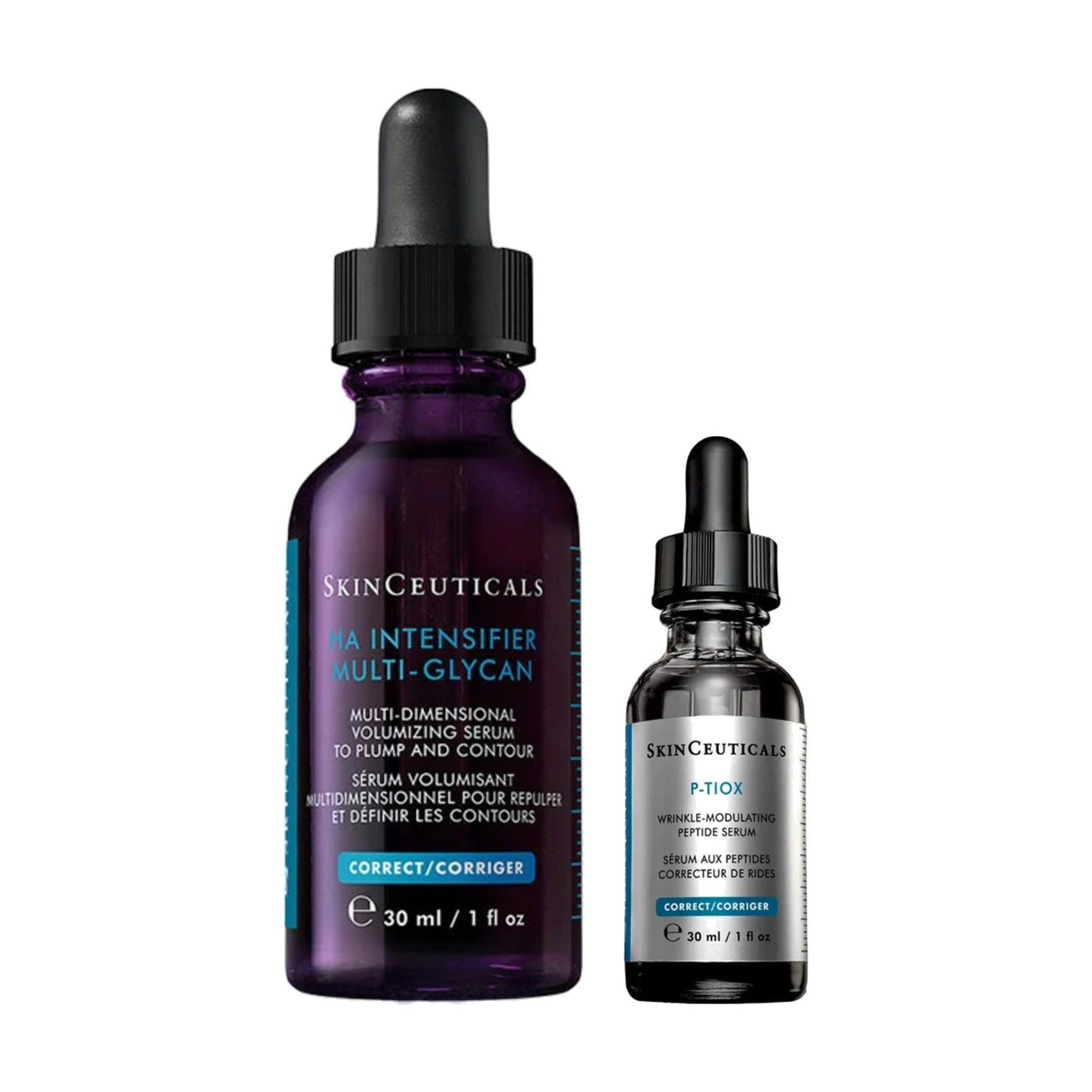 SkinCeuticals HA Intensifier Multi-Glycan 30 ml serum ve hediye P-Tiox peptit serum seti