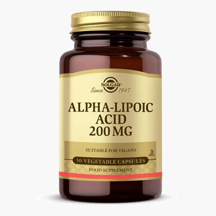 Solgar Alpha Lipoic Acid 200 mg 50 Kapsül - Dermoderm