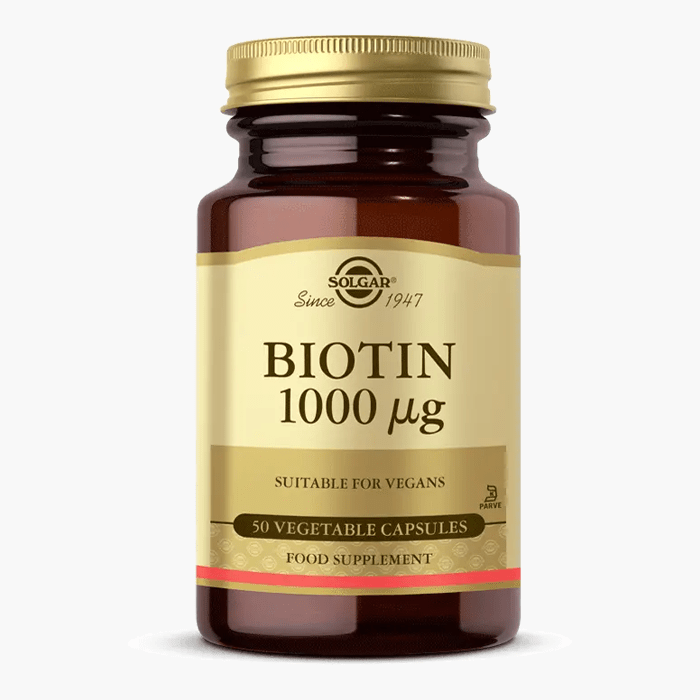Solgar Biotin 1000 mcg 50 Kapsül - Dermoderm