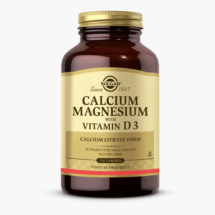 Solgar Calcium Magnesium with Vitamin D3 150 Tablet - Dermoderm