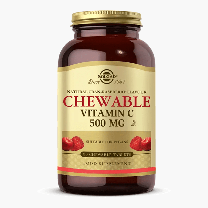Solgar Chewable Vitamin C 500 mg 90 Tablet - Dermoderm