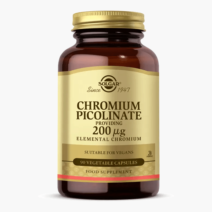 Solgar Chromium Picolinate 200 mcg 90 Kapsül - Dermoderm