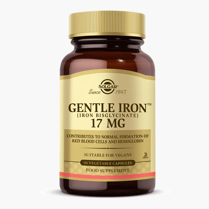Solgar Gentle Iron 17 Mg 90 Kapsül - Dermoderm