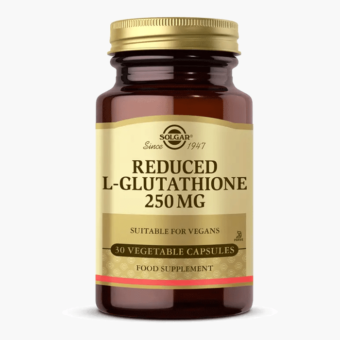 Solgar L - Glutathione 250 mg (Reduced) 30 Kapsül - Dermoderm
