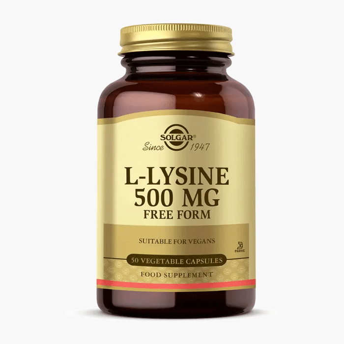 Solgar L - Lysine 500 Mg 50 Tablet - Dermoderm