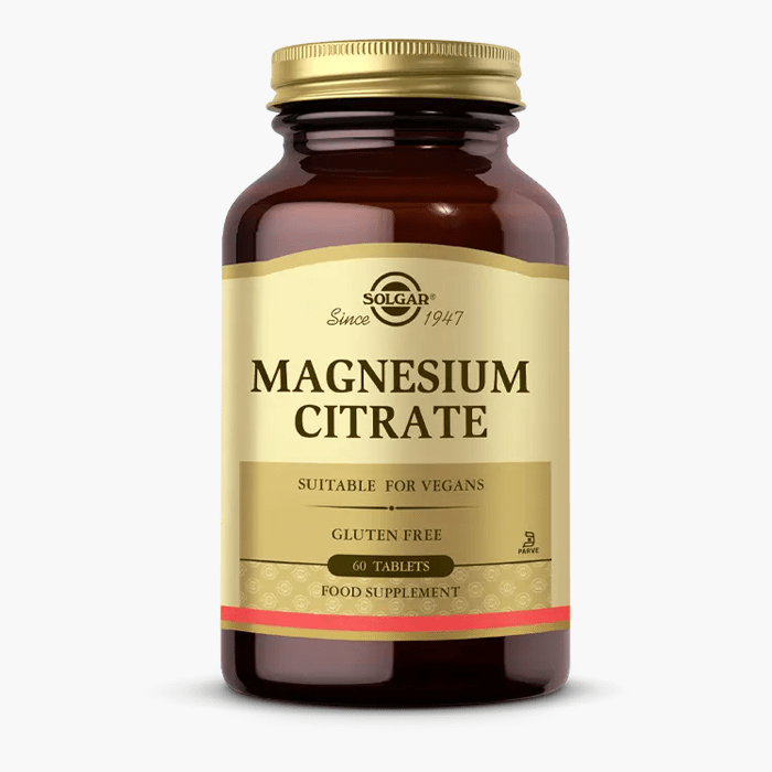 Solgar Magnesium Citrate 200 mg 60 Tablet - Dermoderm