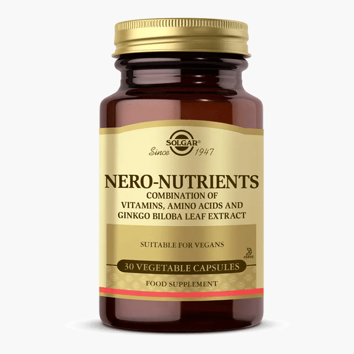Solgar Nero Nutrients 30 Kapsül - Dermoderm