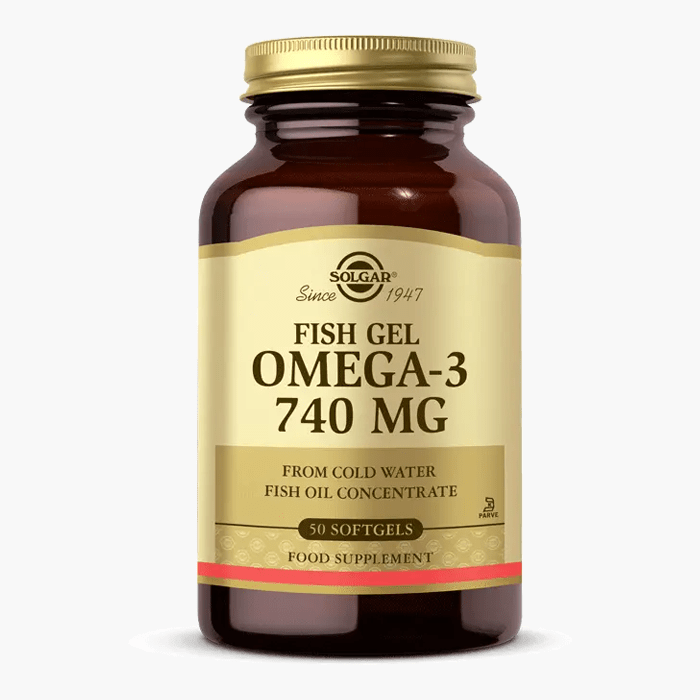 Solgar Omega - 3 740 Mg Fish Gel 50 Yumuşak Jelatinli Kapsül - Dermoderm