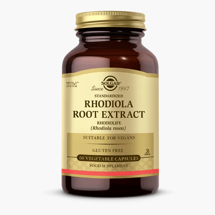 Solgar Rhodiola Root Extract 60 Bitkisel Kapsül - Dermoderm