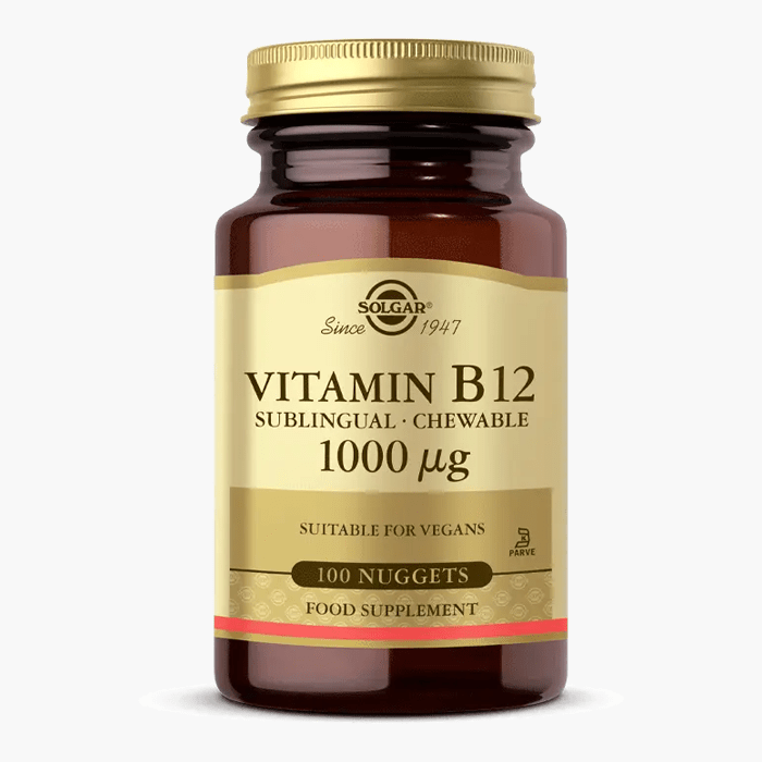 Solgar Vitamin B12 1000mcg 100 Kapsül - Dermoderm