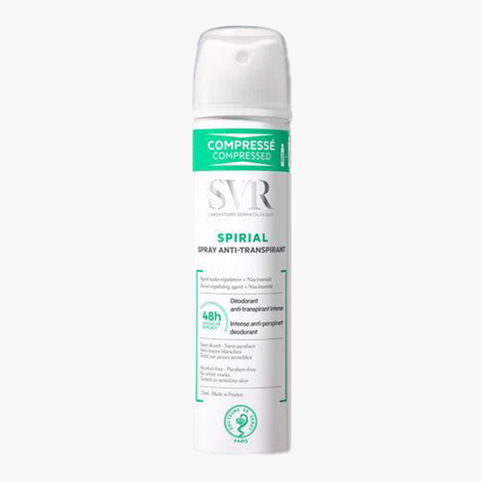 SVR SPIRIAL Spray Anti - Transpirant 75ml - Dermoderm