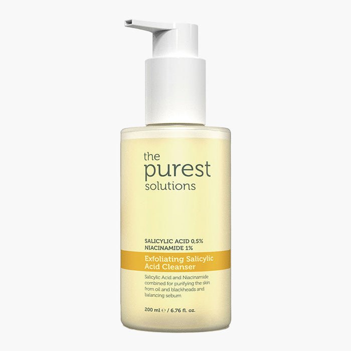 The Purest Solutions Exfoliating Salicylic Acid Cleanser 0,5% Salicylic Acid, 1%Niacinamide 200 ml - Dermoderm