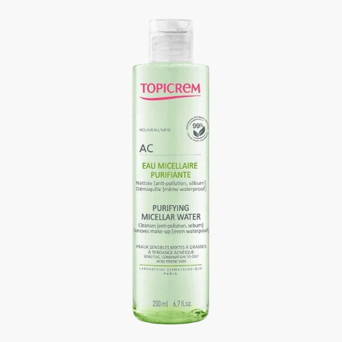 Topicrem AC Purifying Micellar Water 200 ml - Dermoderm