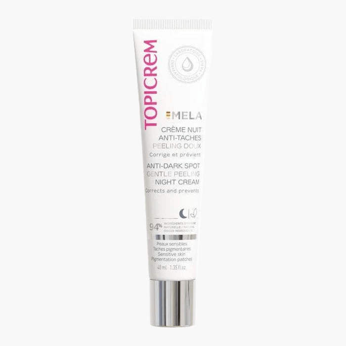 Topicrem mela anti - dark spot gentle peeling night cream - Dermoderm