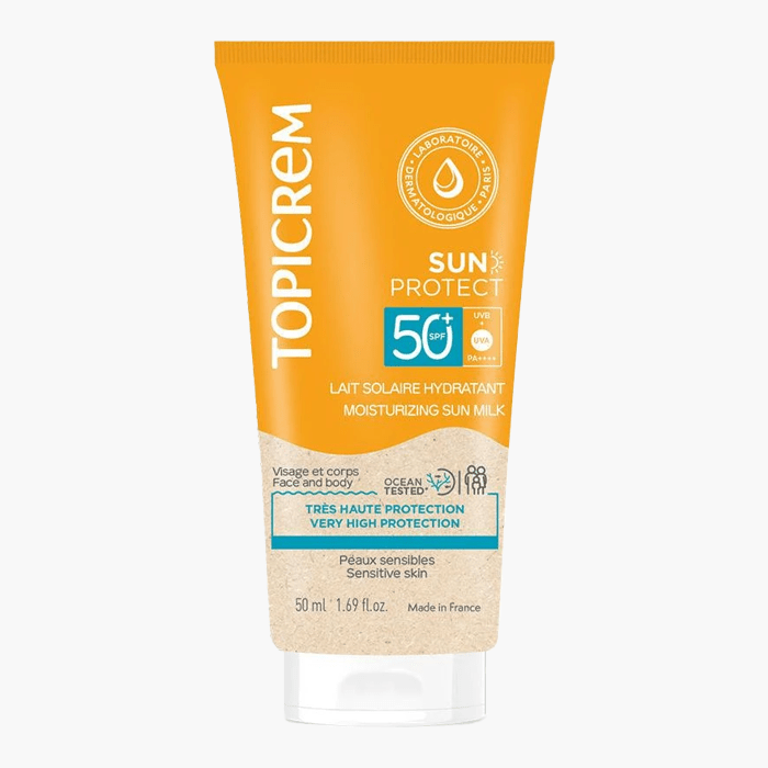 Topicrem Moisturizing Sun Milk SPF50+ 50 ml - Dermoderm