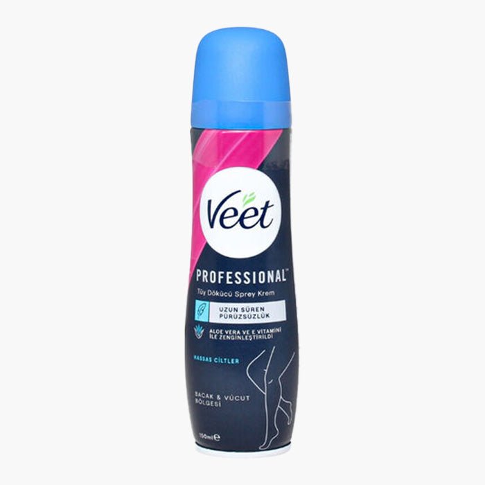 Veet Tüy Dökücü Krem Sprey Hassas Ciltler İçin 150ml - Dermoderm