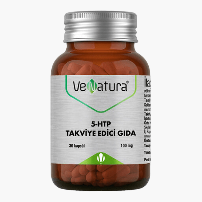 VeNatura 5 - HTP Takviye Edici Gıda 30 Kapsül - Dermoderm