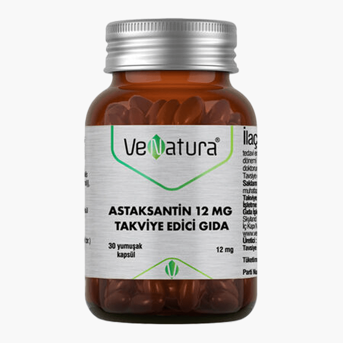 VeNatura Astaksantin Takviye Edici Gıda 30 Yumuşak Kapsül - Dermoderm