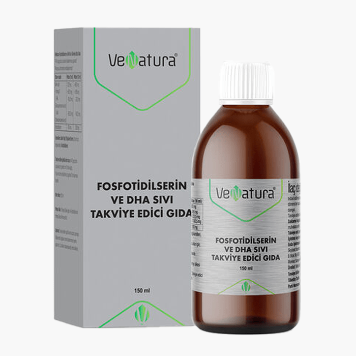 VeNatura Fosfotidilserin ve DHA Sıvı Takviye Edici Gıda 150 ml - Dermoderm