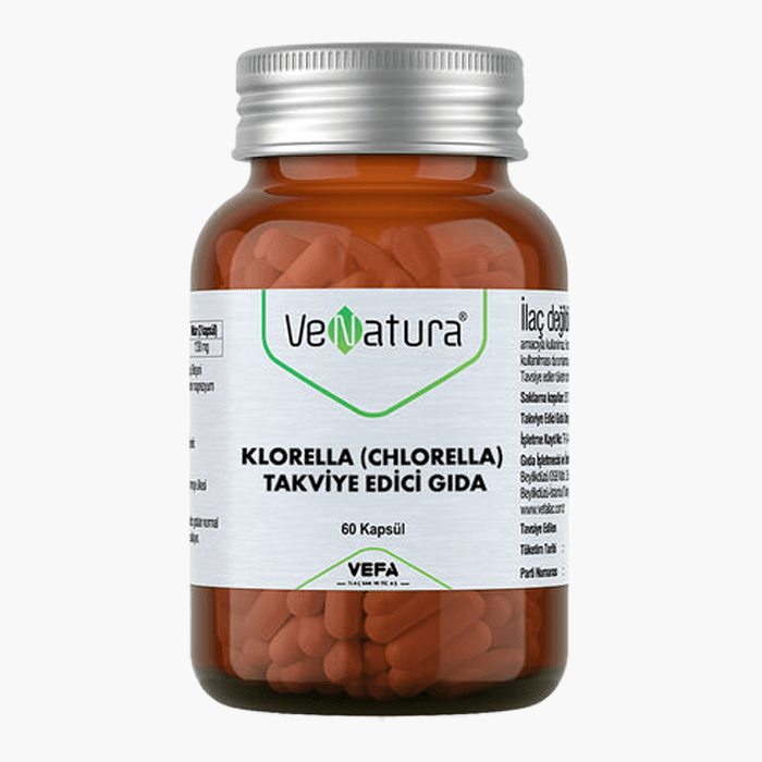 VeNatura Klorella Chlorella Takviye Edici Gıda 60 Kapsül - Dermoderm