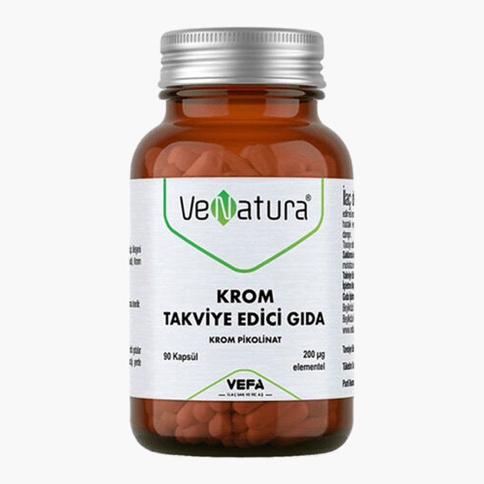 VeNatura Krom Takviye Edici Gıda 90 Kapsül - Dermoderm