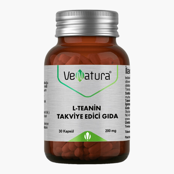 VeNatura L - Teanin 200 mg 30 Kapsül - Dermoderm