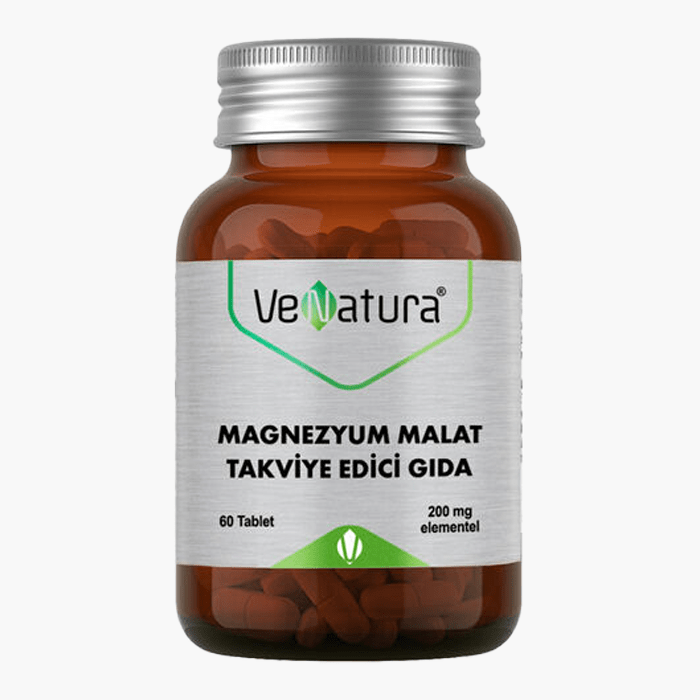 VeNatura Magnezyum Malat 60 Tablet - Dermoderm