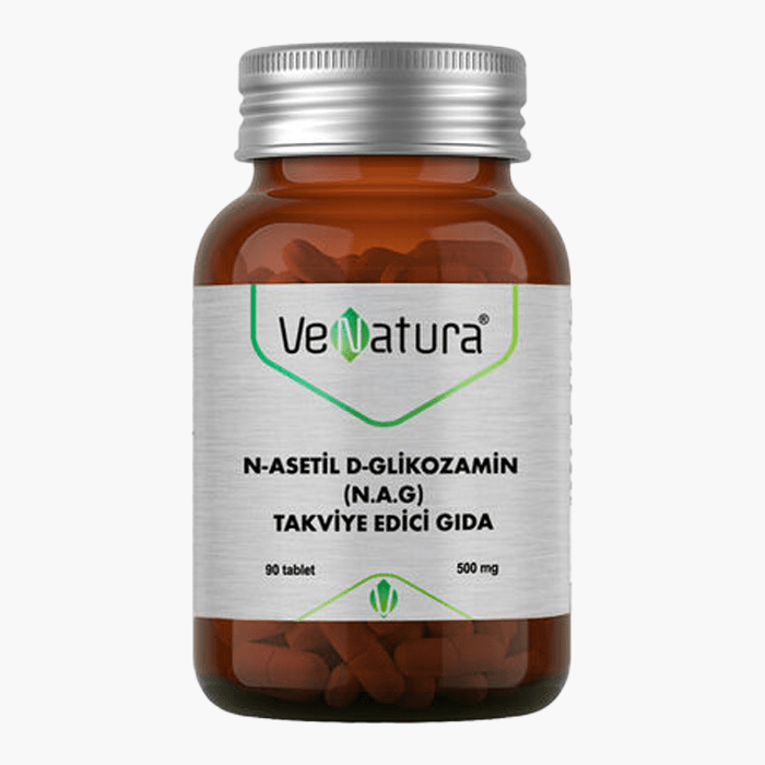 VeNatura N - Asetil D - Glikozamin Takviye Edici Gıda 90 Tablet - Dermoderm