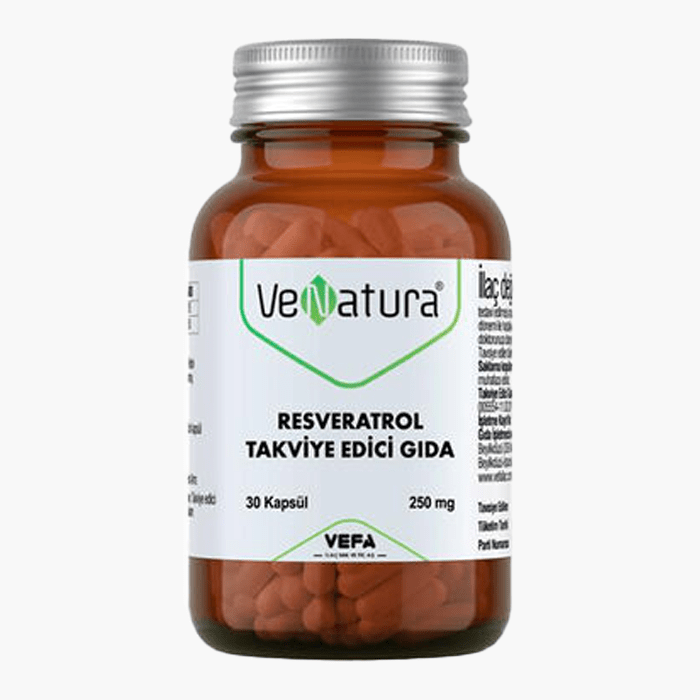 VeNatura Resveratrol Takviye Edici Gıda 30 Kapsül - Dermoderm