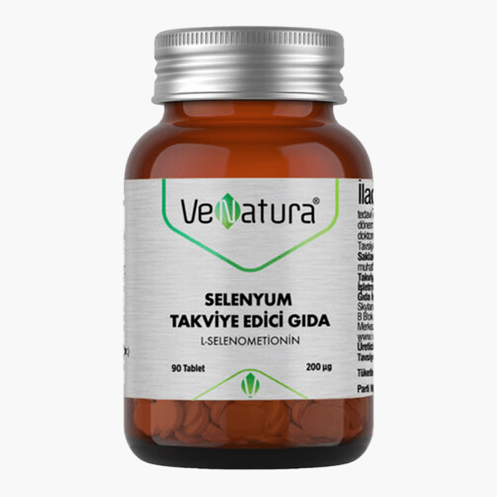 VeNatura Selenyum Takviye Edici Gıda 90 Tablet - Dermoderm