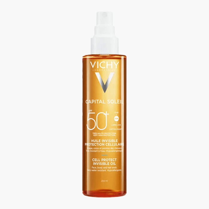 Vichy Capital Soleil Cell Protect Oil Spf 50 200 ml - Dermoderm