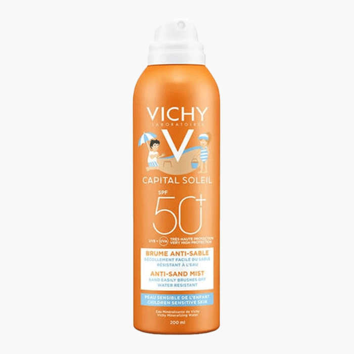 Vichy Capital Soleil Spf50+ Çocuklar İçin Yüksek Korumalı Güneş Spreyi 200ml - Dermoderm